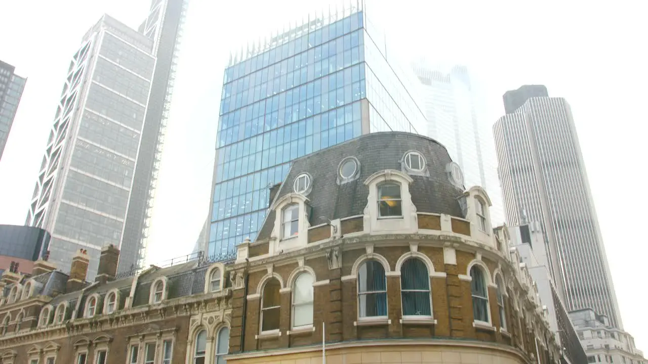 General view of the entrance canopy to Liverpool Street Underground Station