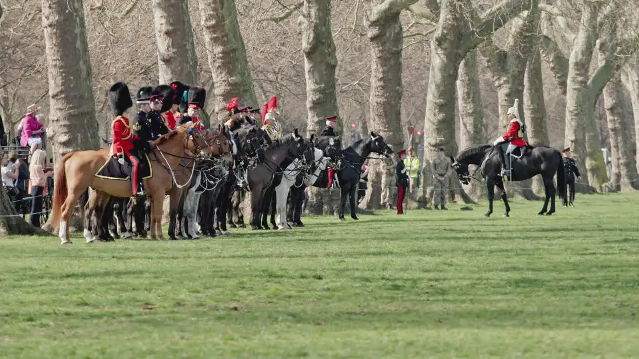 The Major Generals Inspection in Preparation for the Queens Platinum Jubilee