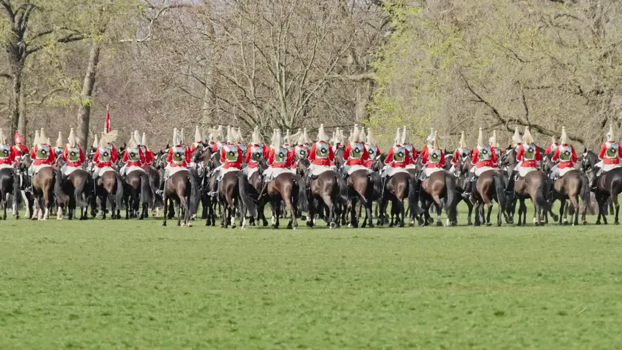 Life Guards on the Parade Grounds for the Major Generals Inspection 2022