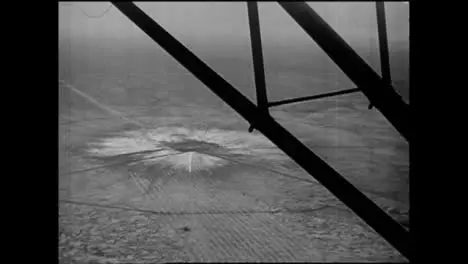 Archive Clip of Trinity Press Atomic Bomb Inspection Tour Film 06