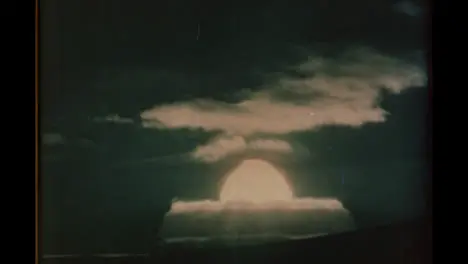 1951 Soviet Nuclear Bomb Test Explosion 