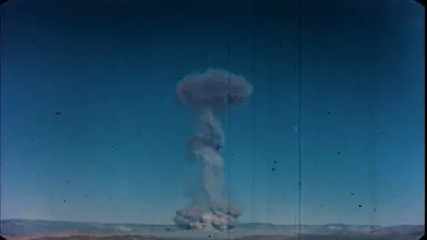 1951 Buster Easy Atomic Bomb Test In Nevada 01