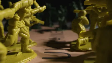 Tracking Shot of Toy Soldiers On Map of Ukraine 02