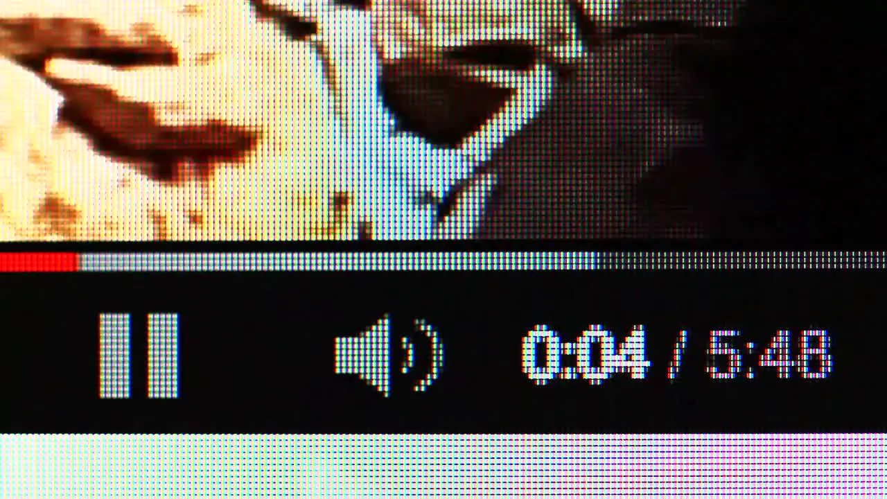 YouTube Player Close Up