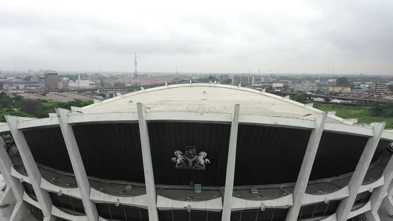 The National Arts Theatre is the primary centre for the performing arts in Nigeria