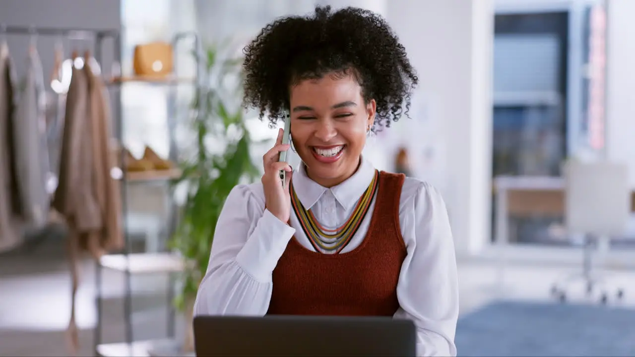 Small business talking and woman in office