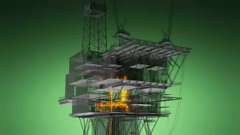 Loop Rotate Oil and Gas CentralPprocessing Platform