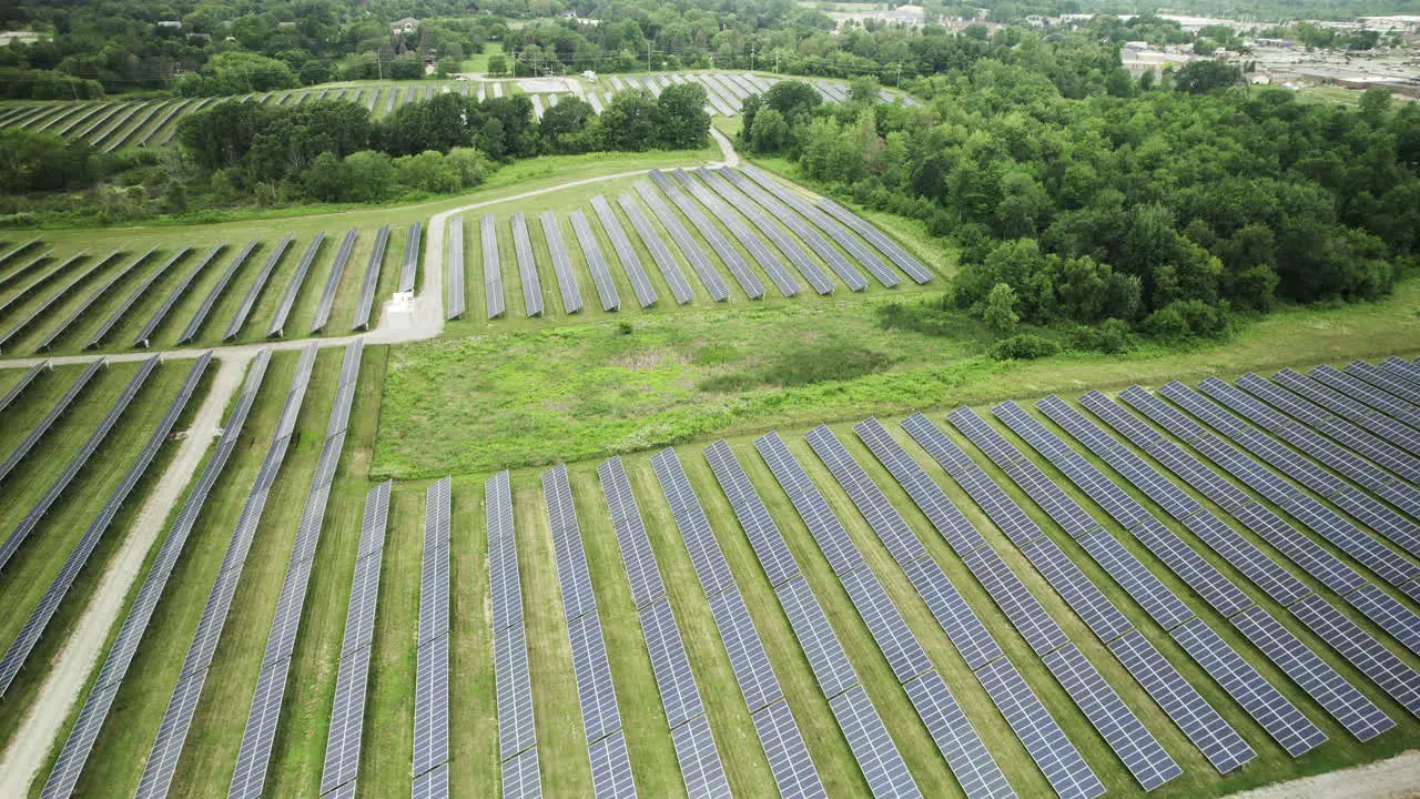 Large solar array in the midwest