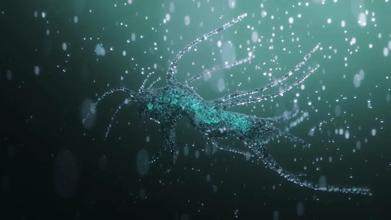 Water Bacteria in 4K Microscopic Exploration