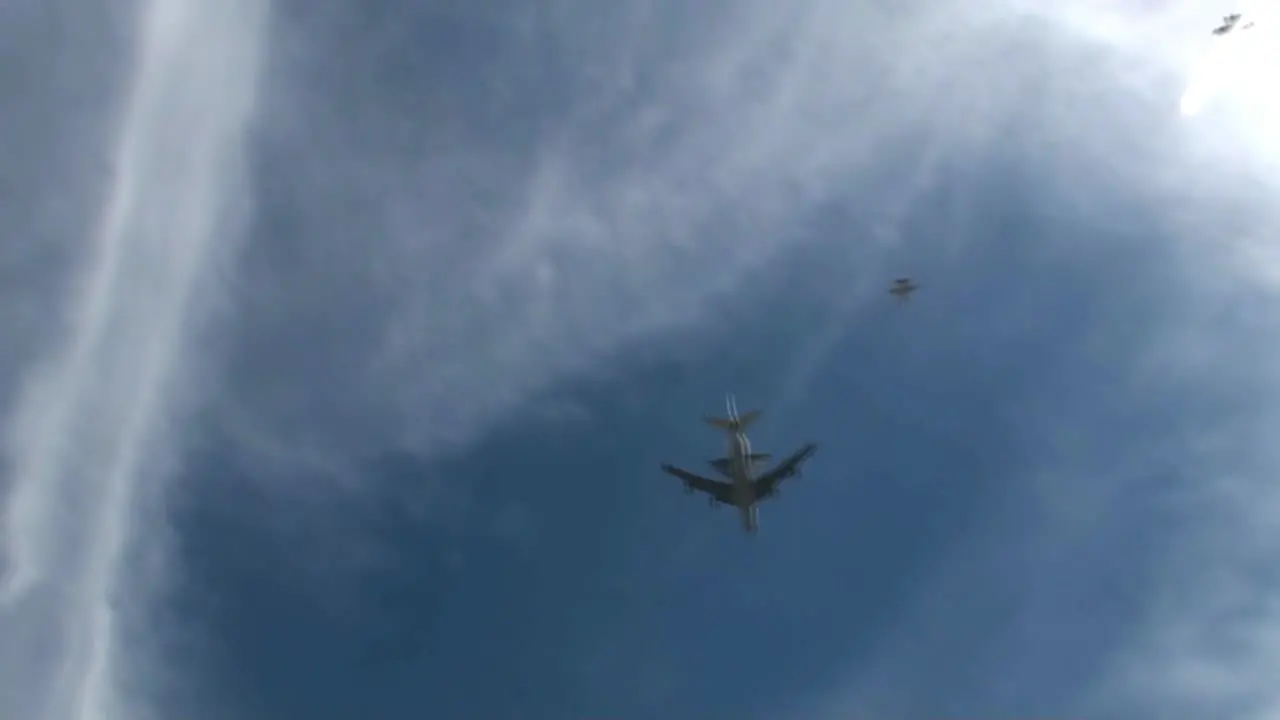 Endeavor Passing directly overhead