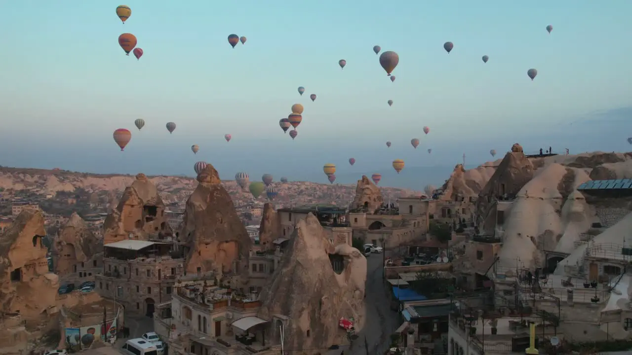 Hot air balloons in Capadoccia Turkey