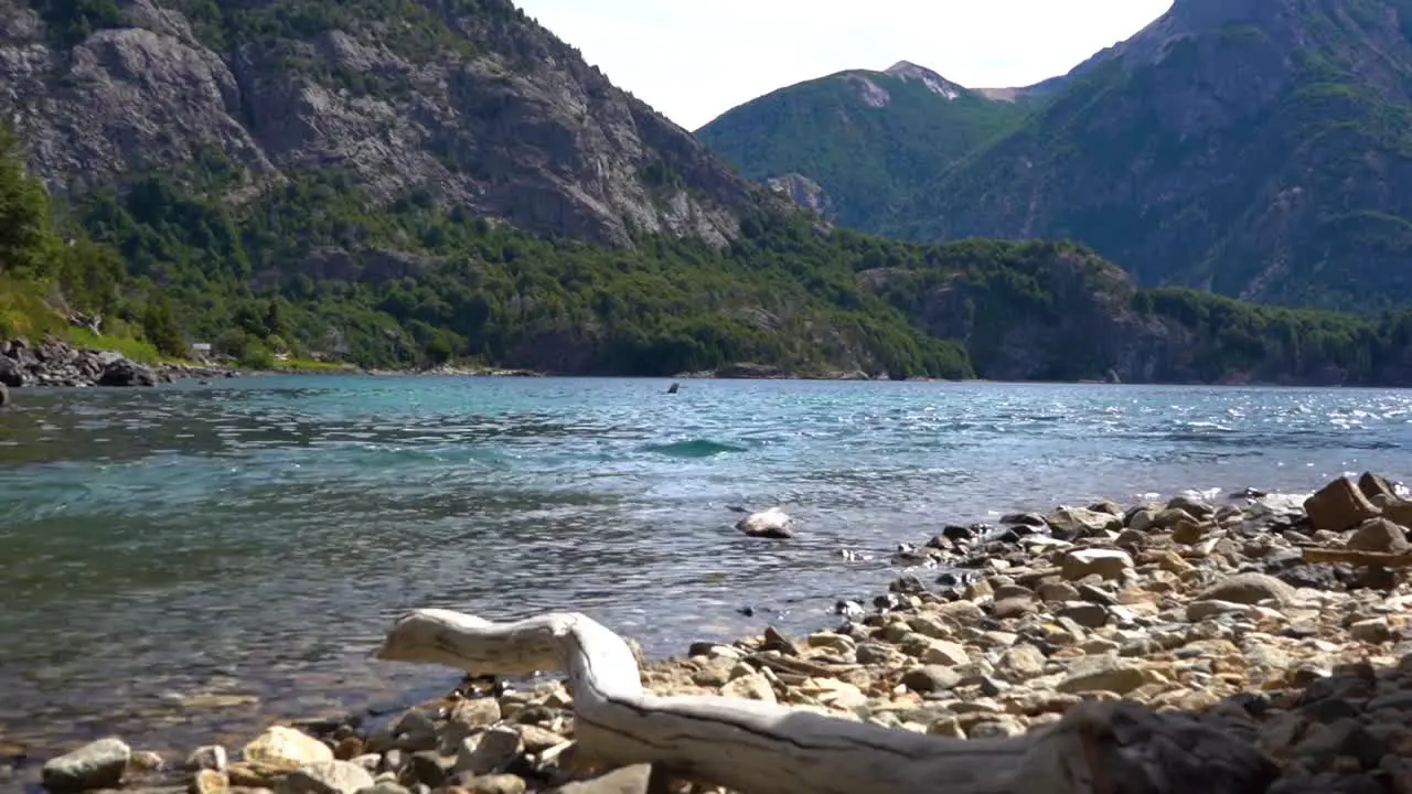 Landscapes of the Patagonian province of Río Negro in Argentina