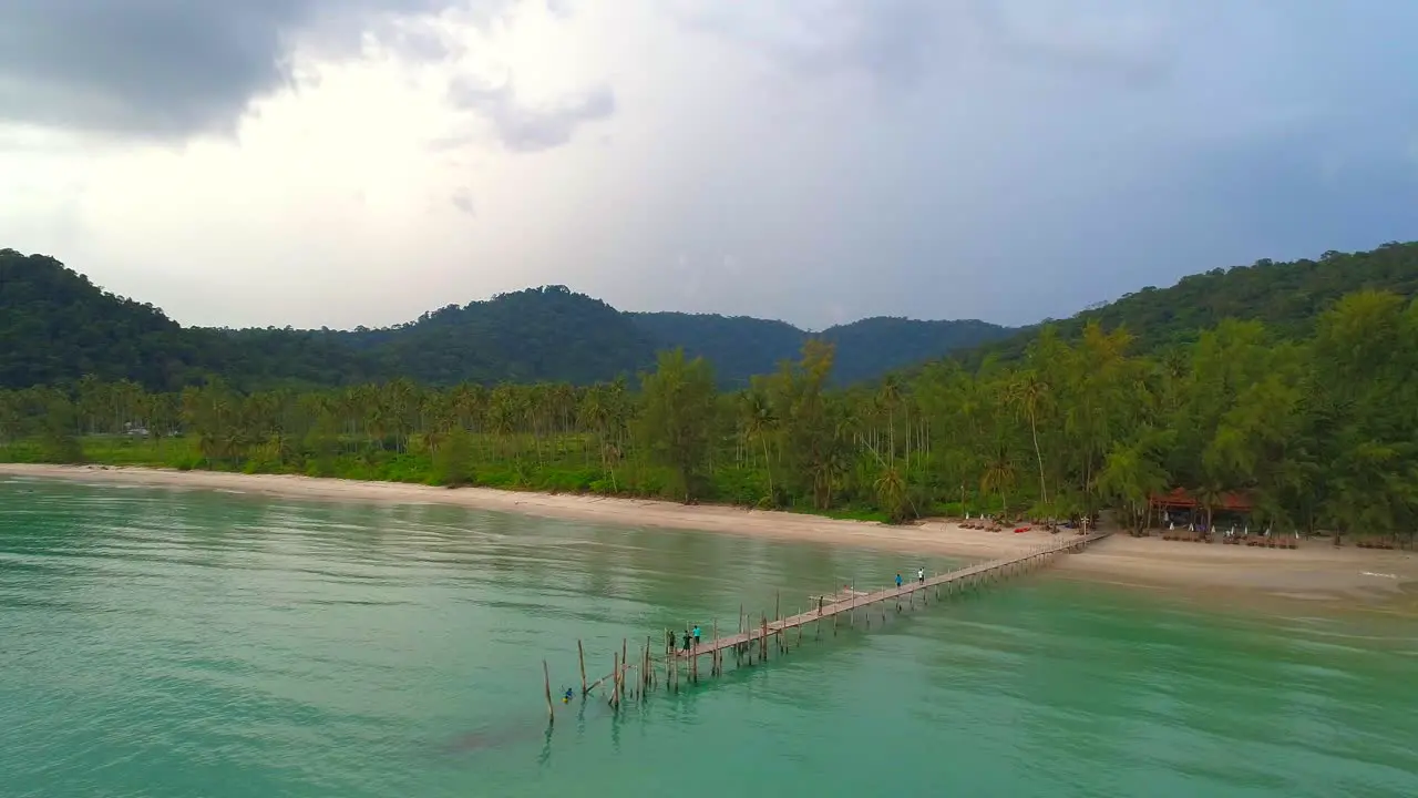 Tropical Island Pier