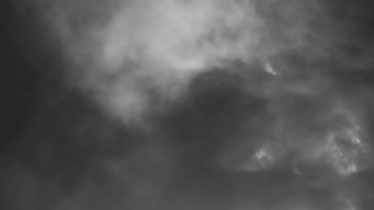 view of dark sky with thunderstorm striking