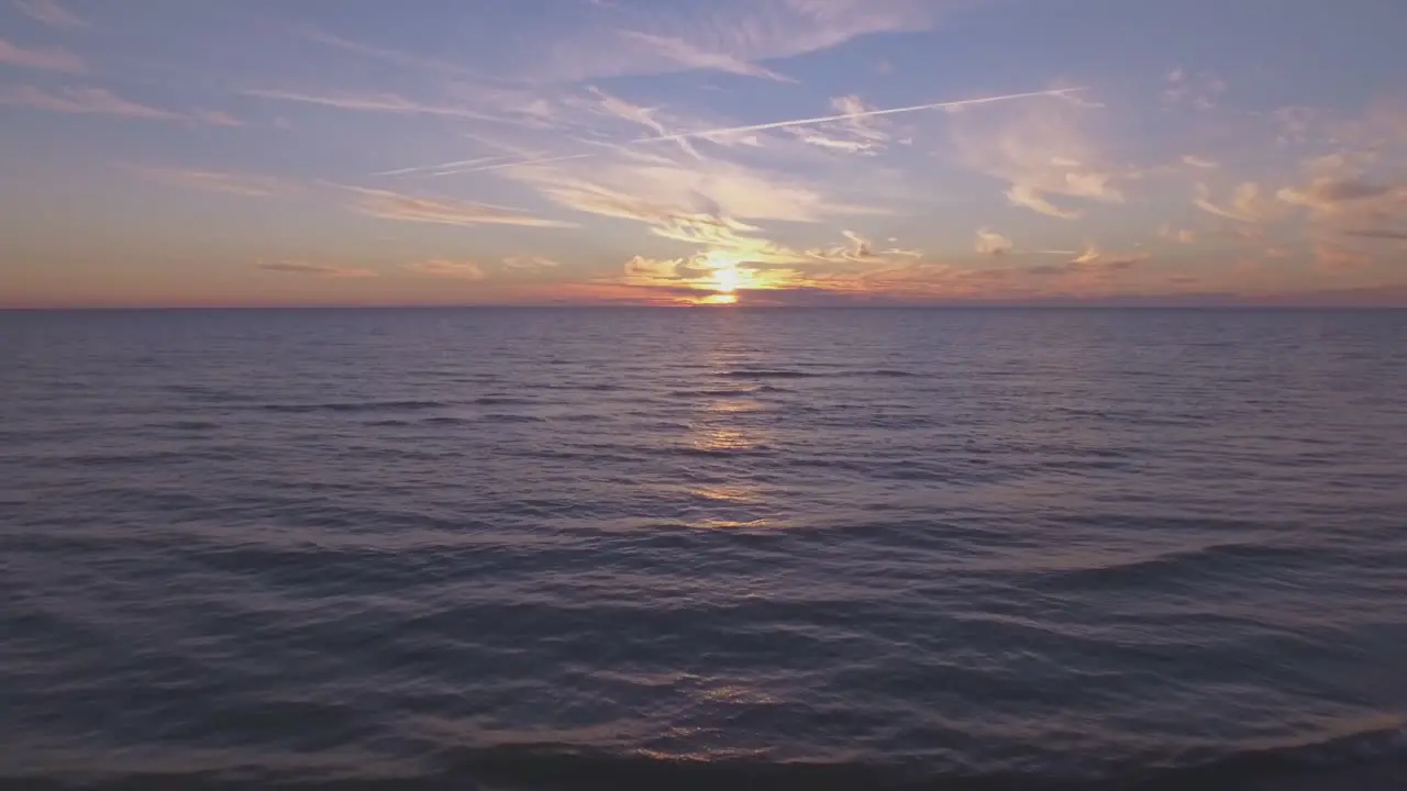 The Waves of the Baltic Sea at Sunset-3