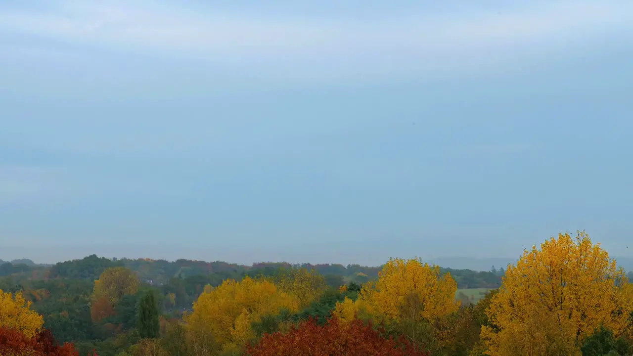 A landscape shot where you can see the clouds appear in time-lapse with a continuous zoom