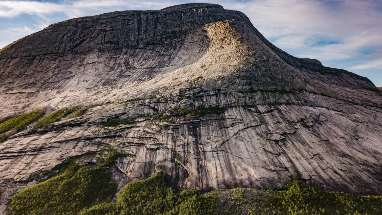 Breathtaking view of the Blafjellet mountain Northern Norway