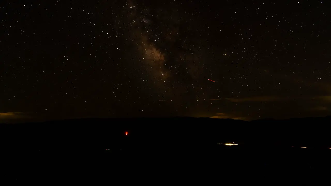 Twilight to darkness Milky Way time lapse