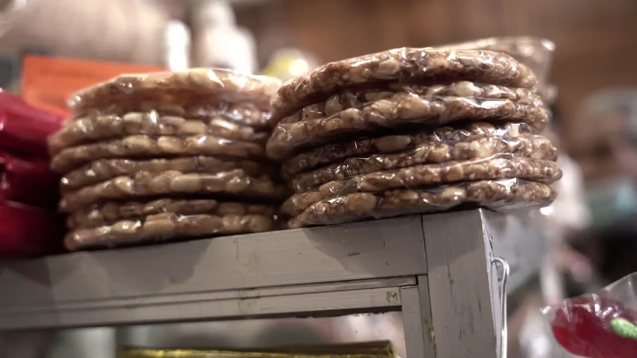 Candy nuts for sale at the market