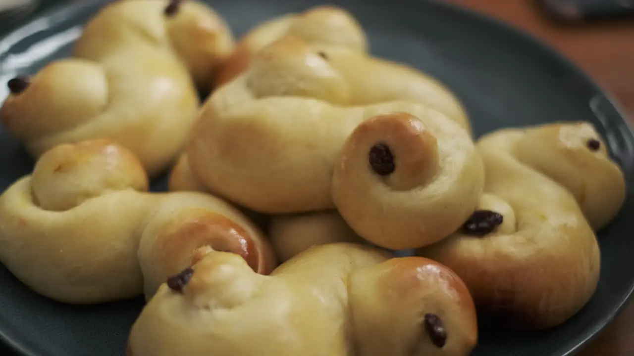 Christmastime Favorite Swedish St Lucia Saffron Buns