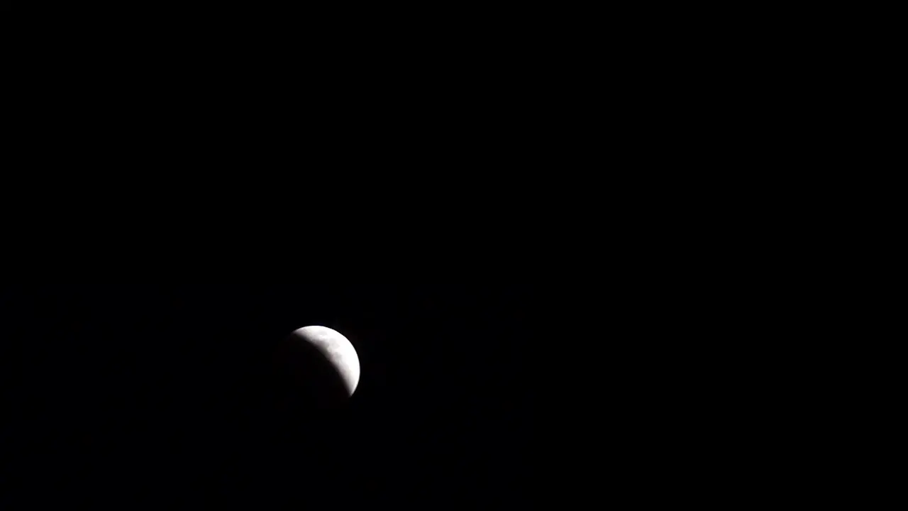 Lunar eclipse in Mexico City on May 15 2022