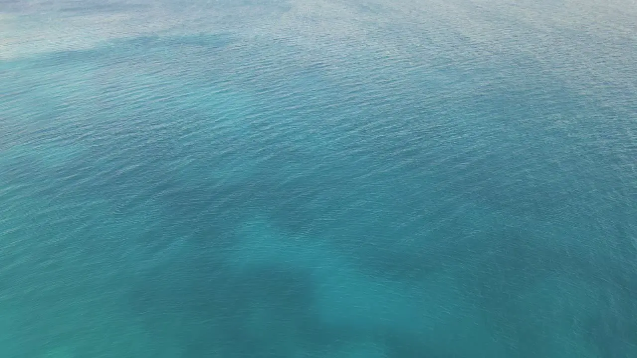 Drone rises above the sea in Zakynthos island Greece