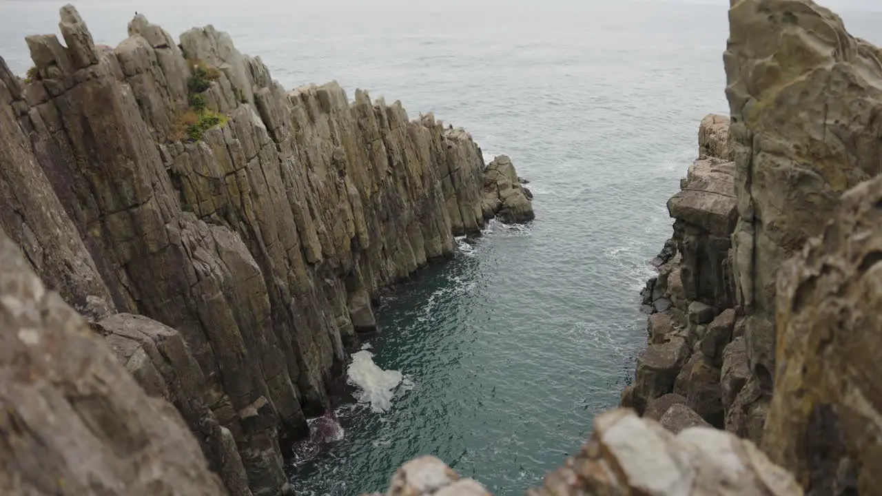 Tojinbo Columns and Cliffs Sea of Japan Scene