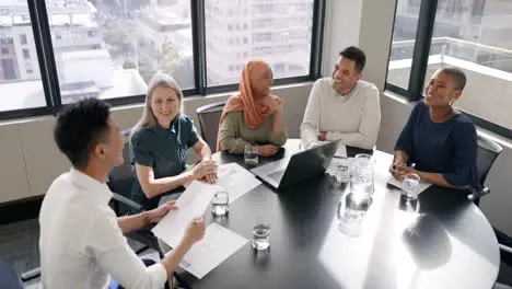 Diversidad Reunión De Negocios