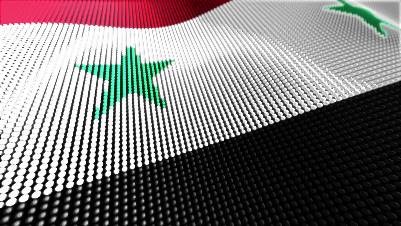 Motion Particle Flag Loop Syria