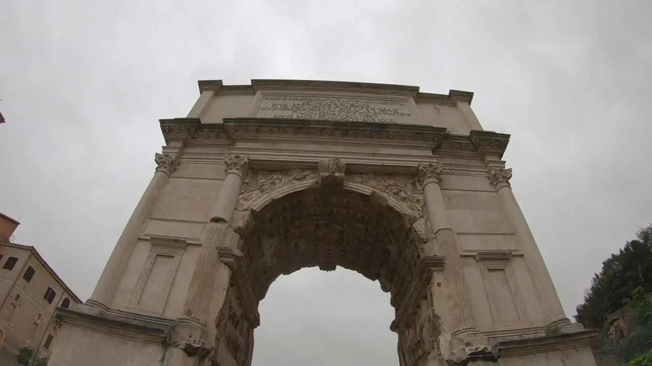 The Arch of Titus is one of those emblematic arches located in the city of Rome