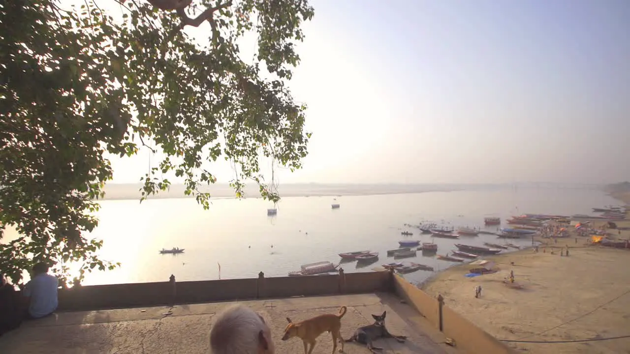 Revealing River Ganges at Sunset