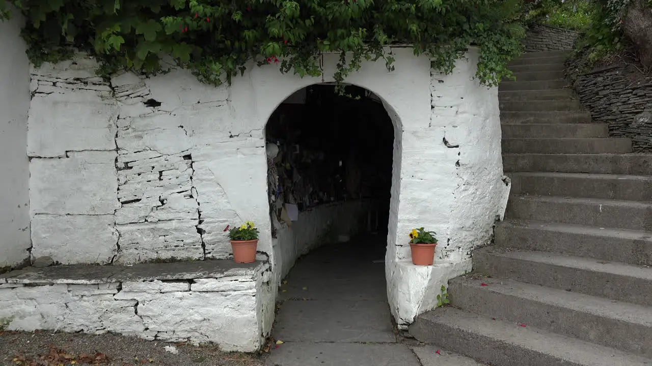 Ireland County Clare Entry Door To St Brigids Holy Well 