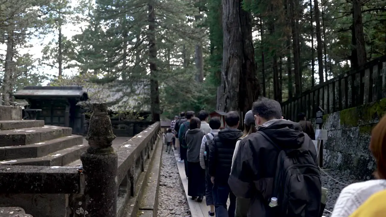 Staircase To Okusha Hoto In Nikko To See Building Enshrining The Remains Of Tokugawa Leyasu