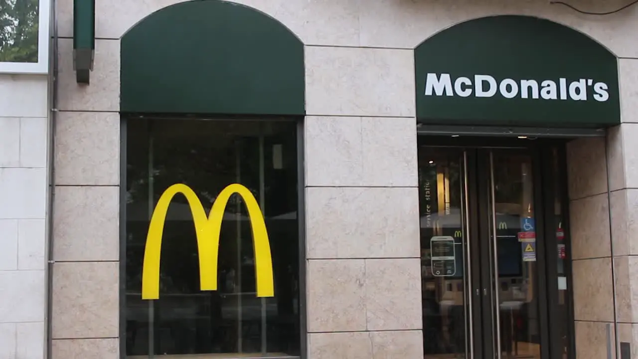 Fast Food Storefront in Portugal