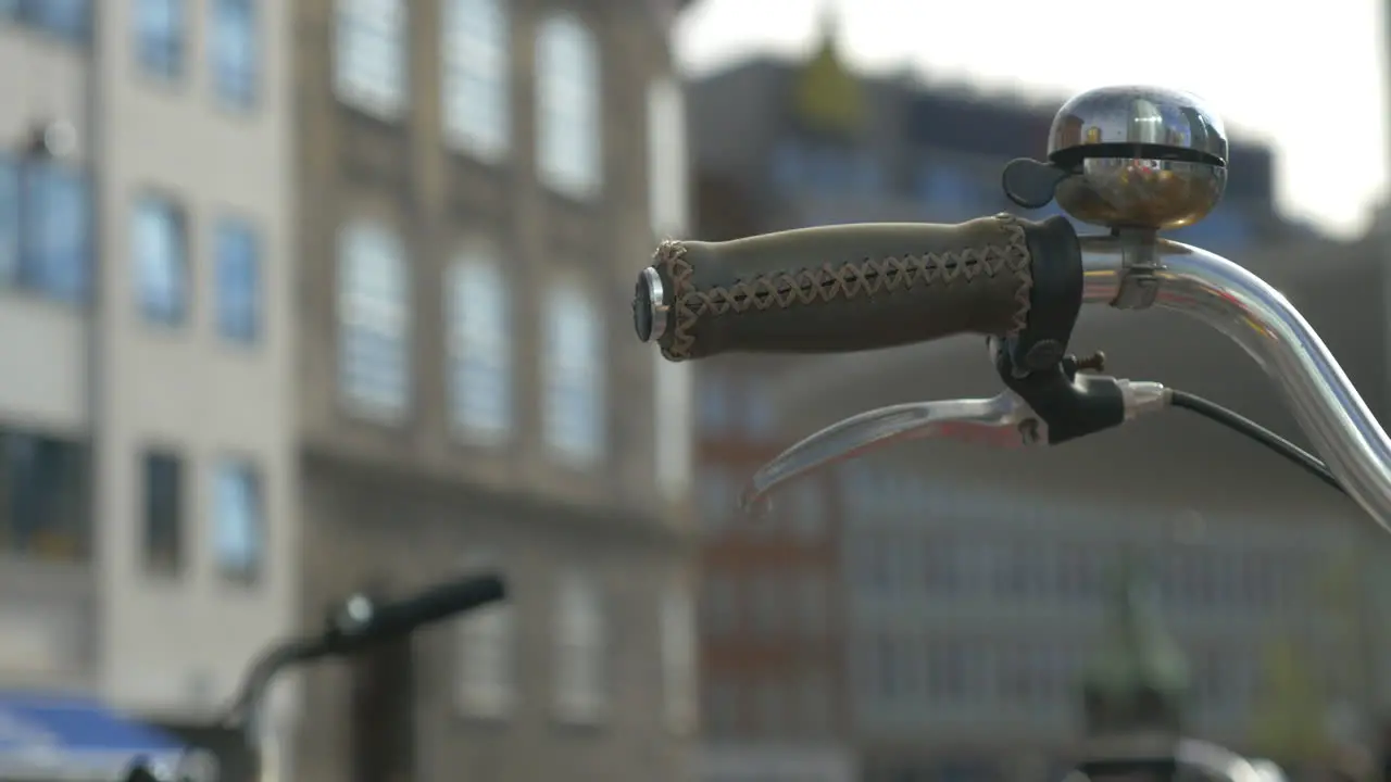 Bike handlebar and city