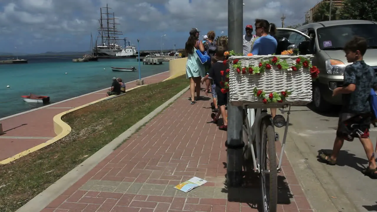 Bonaire bicycle in Kralendiji