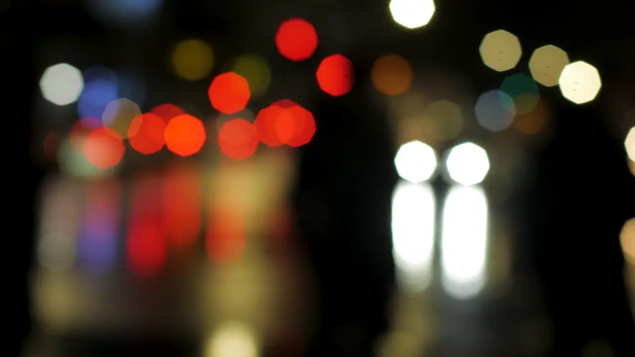 Night Traffic Bokeh Camera Blur Background in melbourne defocus nighttime traffic