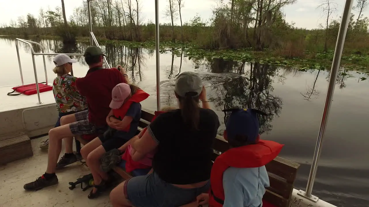 Georgia Okefenokee People In Boat