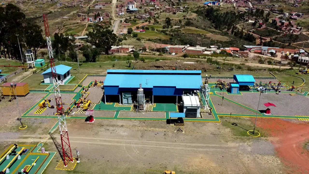 Gas Transportation Facility at Qhora Qhora Chuquisaca Bolivia