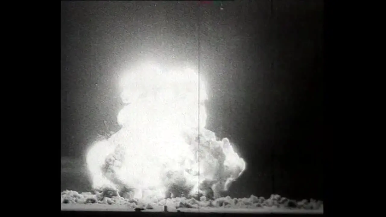 1949 First Soviet Atomic Test Detonation 