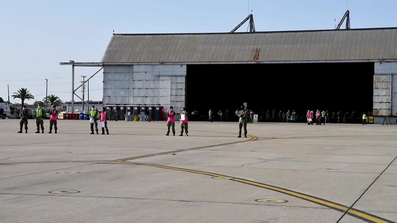 Us Navy Naval Station Rota In Spain Receives The First Wave Of Afgan Refugees During Operation Allies Refuge