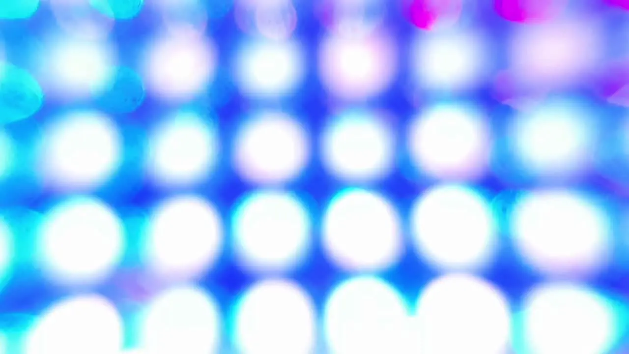 Rows of LED Light Diodes Bokeh Background