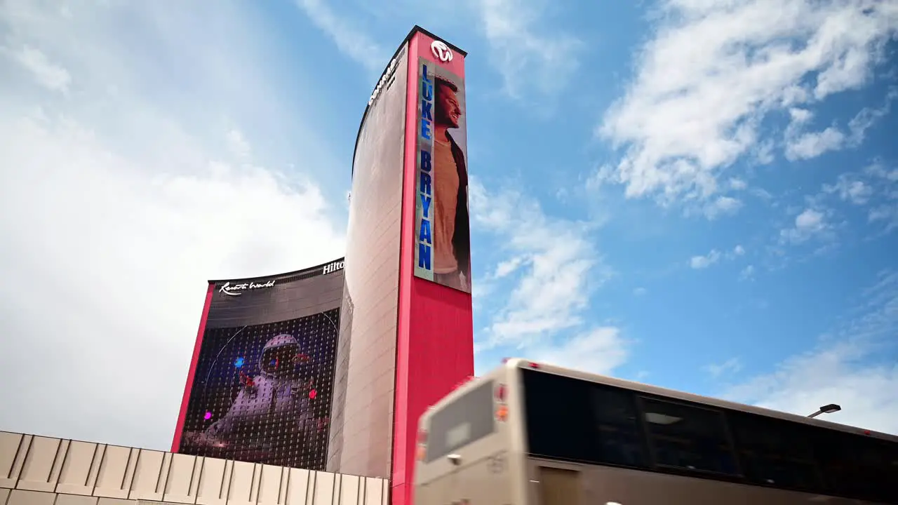 Resorts World Hotel and Casino on the north end of the Las Vegas Strip