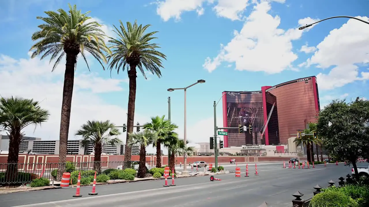 Las Vegas Strip north end near Resorts World