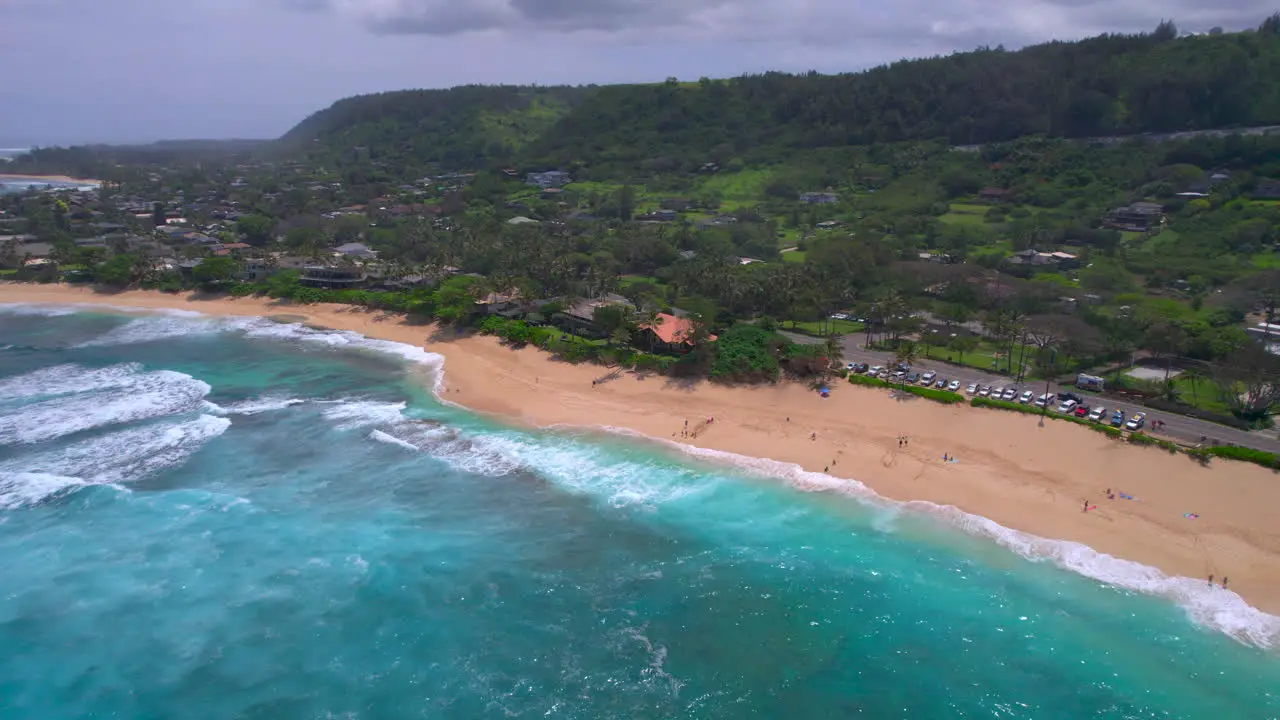 Oahu Hawaii North Shore beach and Pacific Ocean