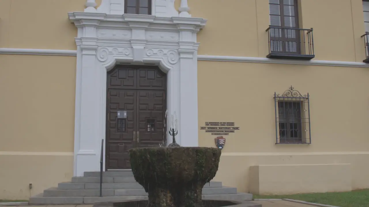 Administration building houses management and administrative personnel but formerly housed a museum