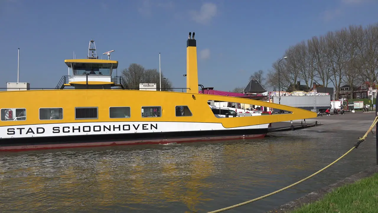 Netherlands Schoonhoven Ferry Lands