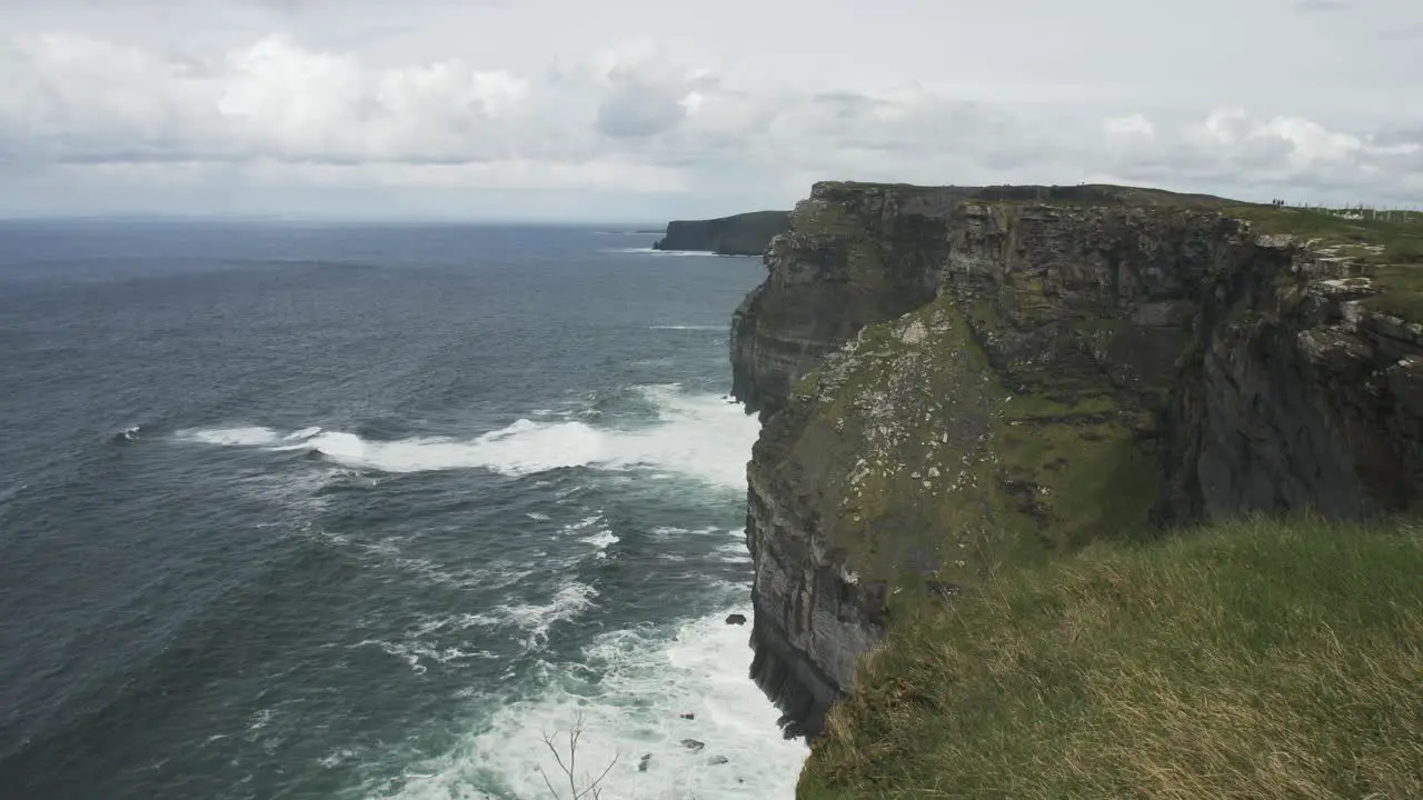 Cliffs of Moher in Ireland over the Atlantic Ocean