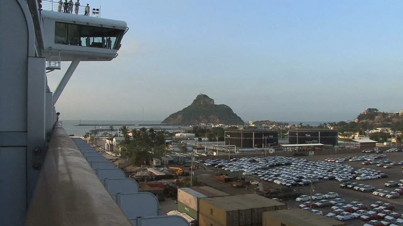 Mazatlan view from cruise ship