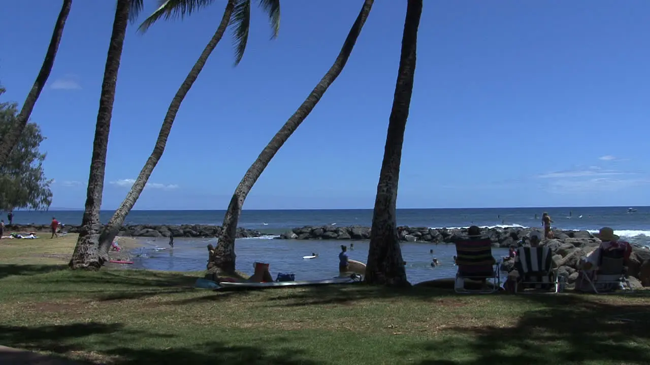 Maui Waves and breakwater